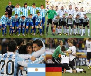 пазл Аргентина - Deutschland, четверть финал, Южная Африка 2010